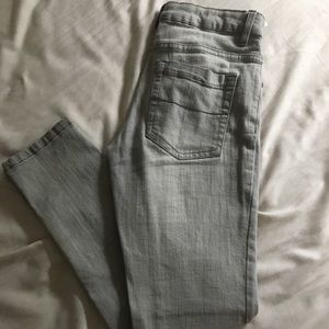 Grey Straight Cut Jeans